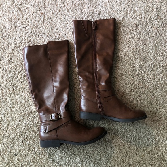 Style & Co. Shoes - Style & Co Madixe Brown Tall Boots